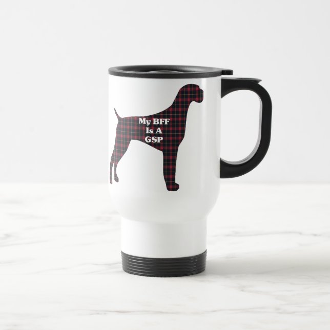 MUG DE VOYAGE ALLEMAND SHORTHAIRED POINTER BFF (Droite)