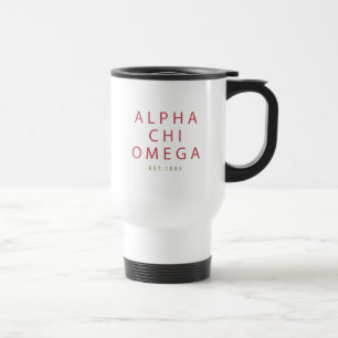 Mug De Voyage Alpha est d'Omega   de Chi. 1885