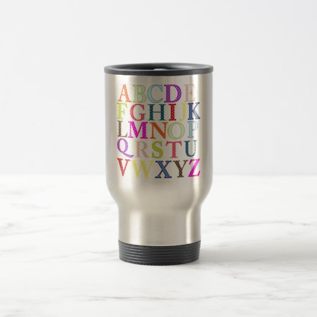 Mug De Voyage Alphabet (Centre)