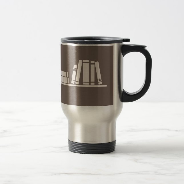 Mug De Voyage Amants de livres ! (Droit)