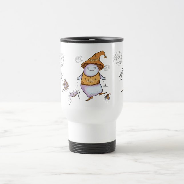 Mug De Voyage Amateur d'araignée Halloween (Centre)