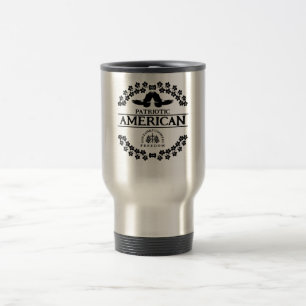 MUG DE VOYAGE AMÉRICAIN   USA 1776   DIEU FAMILLE PAYS LIBERTÉ