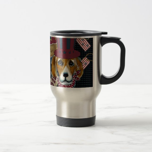 MUG DE VOYAGE AMERICANA BEAGLE (Droit)