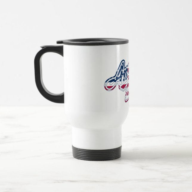 Mug De Voyage Amérique 250 Drapeau Script Semiquincentennial Des (Gauche)