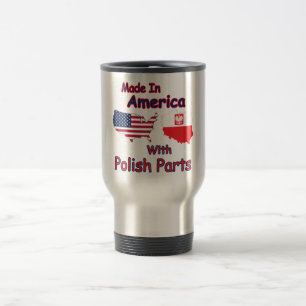 Mug De Voyage Amérique avec pièces polonaises