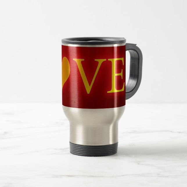 Mug De Voyage Amour (Devant droit)