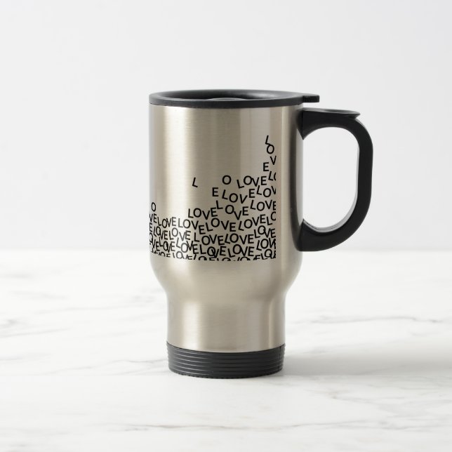 Mug De Voyage amour amour (Droit)