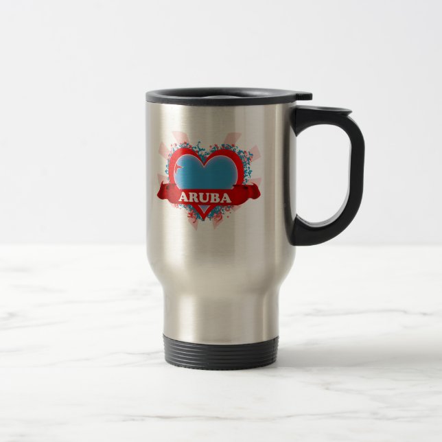 Mug De Voyage Amour Aruba du cru I (Droit)
