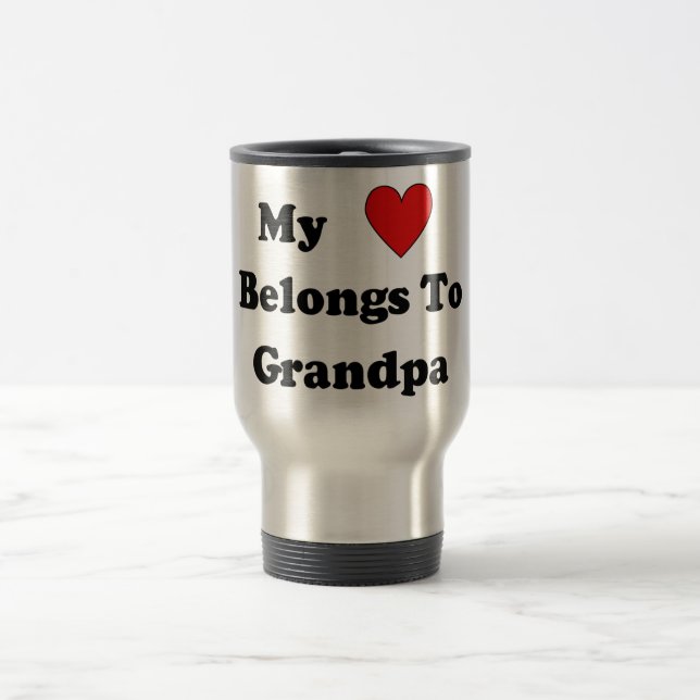 Mug De Voyage Amour de grand-papa (Centre)