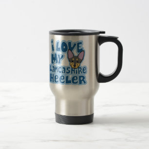 Mug De Voyage Amour de Kawaii I mon Lancashire Heeler