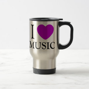 Mug De Voyage Amoureux de la musique