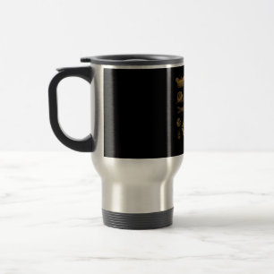 Mug De Voyage Amoureux vintage de la grenouille champignon papil