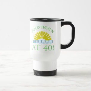 Mug De Voyage Amusants 40e anniversaire cadeaux