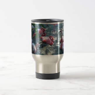 Mug De Voyage amusement de flamant