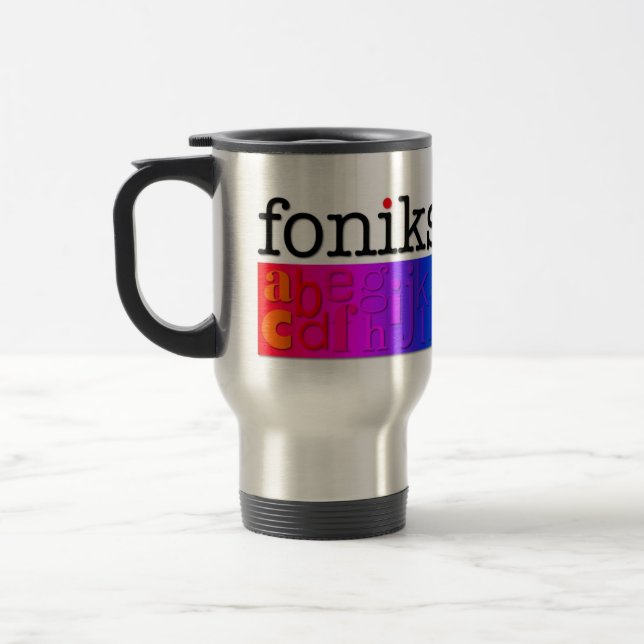 Mug De Voyage amusement d'iz de foniks (Gauche)