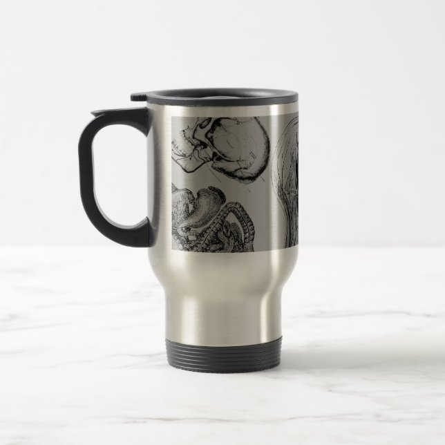 Mug de voyage anatomique (Gauche)