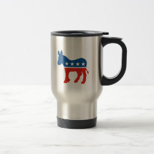 Mug De Voyage âne Etats-Unis de partie de démocrate des
