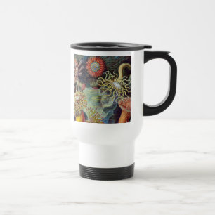 Mug De Voyage Anémone de mer Nature scientifique Océan