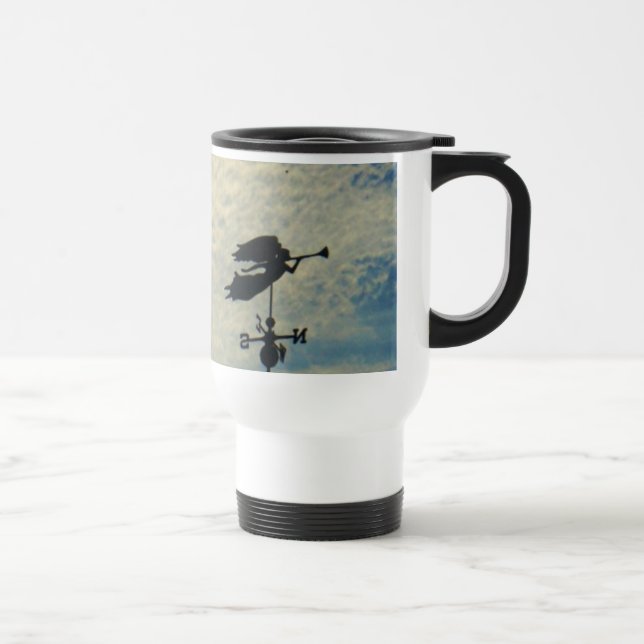 MUG DE VOYAGE ANGEL BLOWING HORN (Droite)