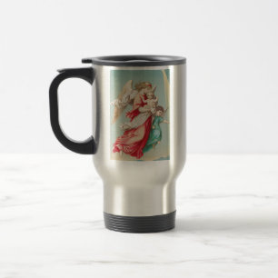 Mug De Voyage Anges Gardiens portant un enfant Art éthéré