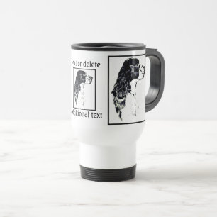 Mug De Voyage Anglais Springer espagnol Vintage Art personnalisé