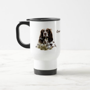 Mug De Voyage Anglais Springer Spaniel