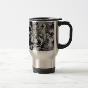Mug De Voyage AnimalArtBW_RedPanda_003