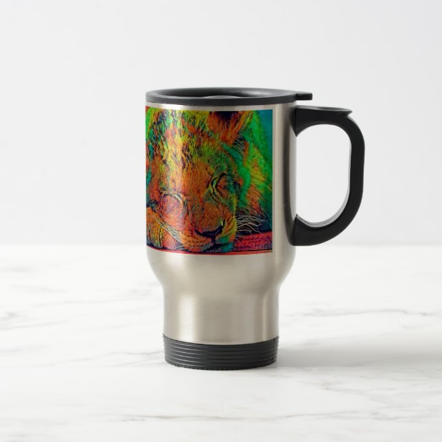 Mug De Voyage AnimalColor_Lion_002 (Droit)