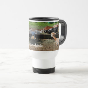 Mug De Voyage Animaux de ferme amis Nature Personnalisée