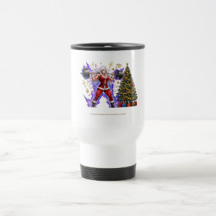 Mug De Voyage Anime Muscle Maman Noël - Art Gainsmas de Gym