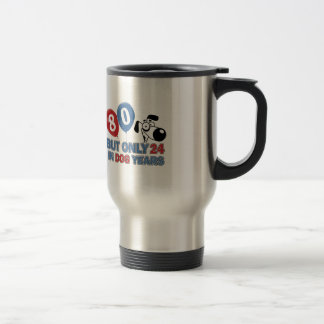 Mug De Voyage Années drôles de chien conceptions 80 an