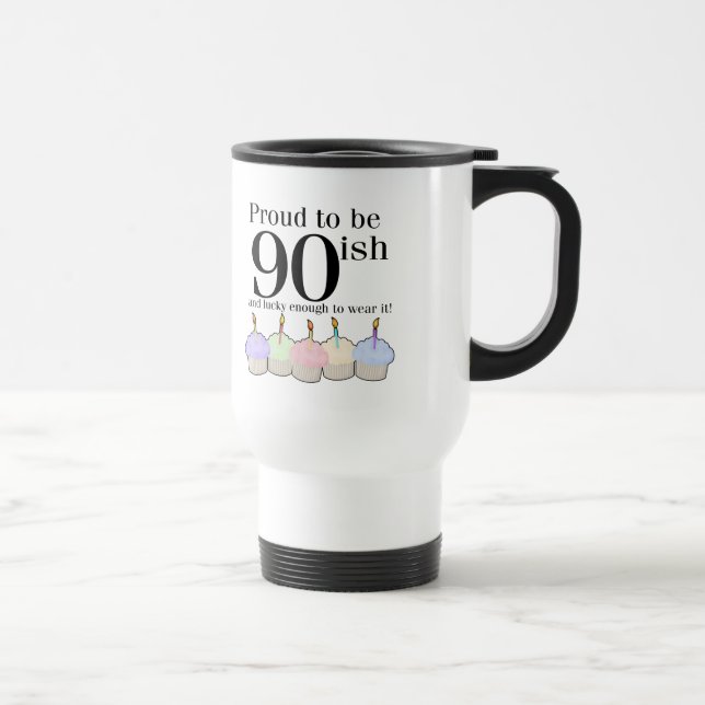 Mug De Voyage anniversaire 90ish (Droite)
