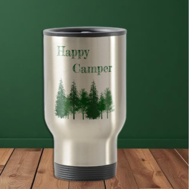 Mug De Voyage Anniversaire des arbres de la forêt (Créateur téléchargé)