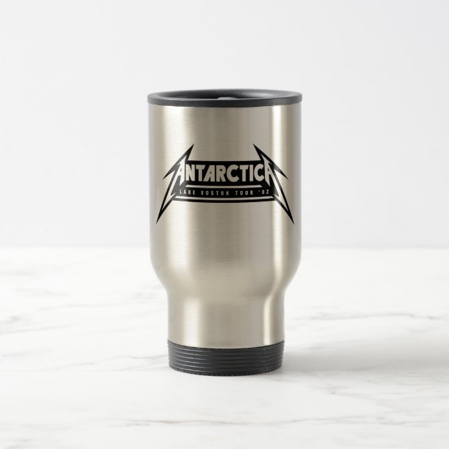 Mug De Voyage Antarctique – Circuit Lac Vostok '82 (Centre)