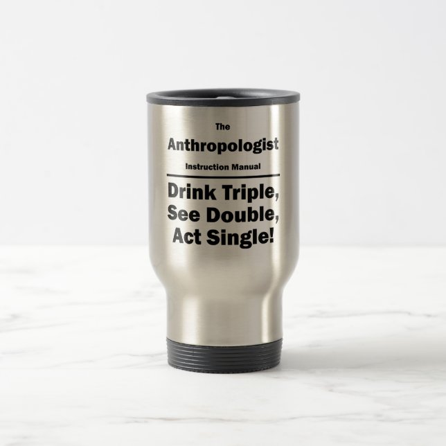 Mug De Voyage anthropologue (Centre)