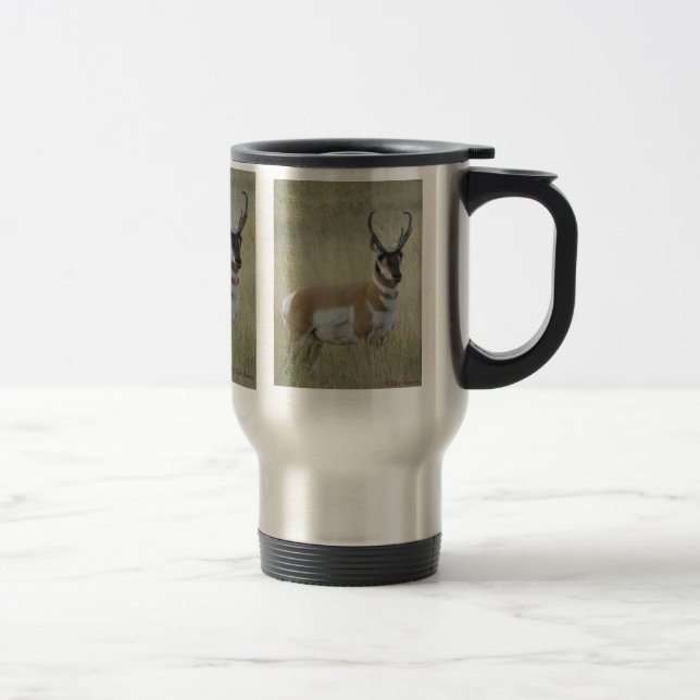 Mug De Voyage Antilope d'A9 Pronghorn (Droit)