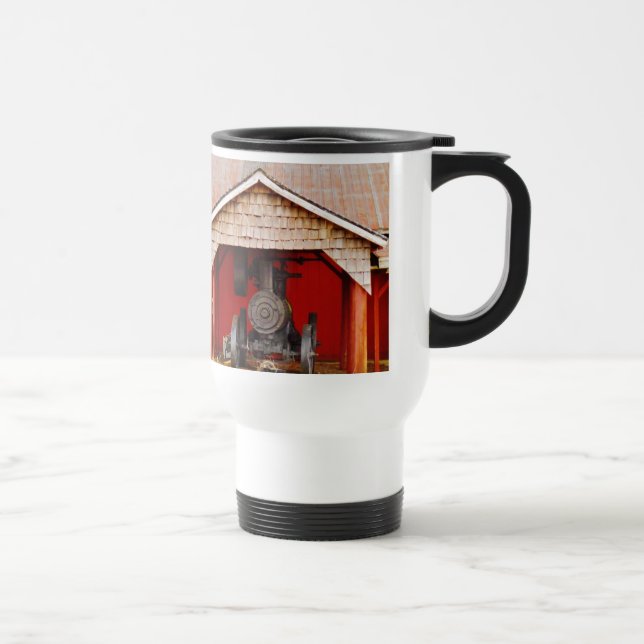 Mug De Voyage Antique Tracer à vapeur (Droite)