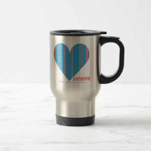 Mug De Voyage Aqua mince 3 de rayures
