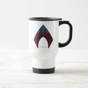 Mug De Voyage Aquaman   Logo de Paisley Aquaman