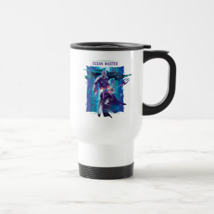 Mug De Voyage Aquaman   Ocean Master King Orm Refractionné Graph