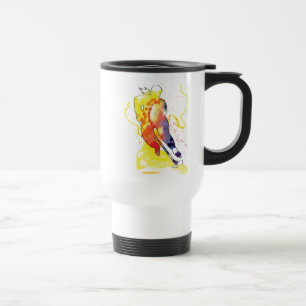 Mug De Voyage Aquarelle de hockey