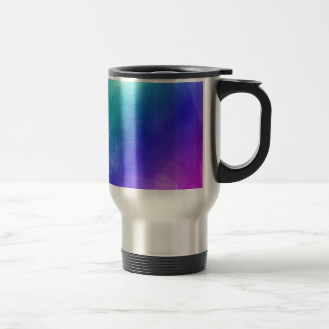 Mug De Voyage Aquarelles Rainbow (Droit)