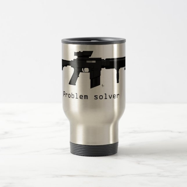 Mug De Voyage AR-15 (conception d'AOM) (Centre)