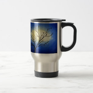 Mug De Voyage Arbre Abstrait - Art Moderne