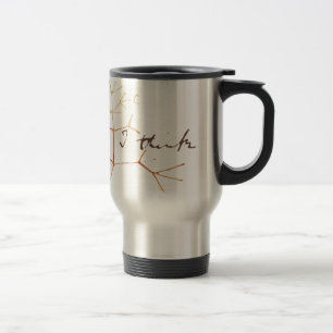 Mug De Voyage Arbre de Darwin de la vie : Je pense