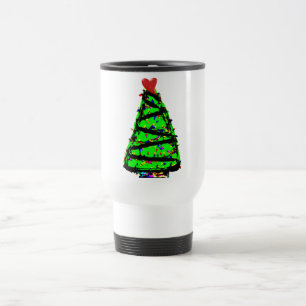 Mug De Voyage Arbre de Noël punk