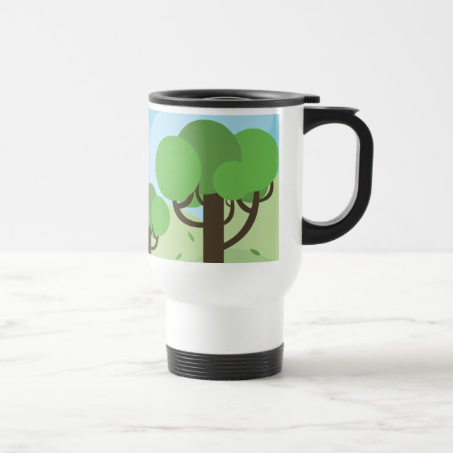 Mug De Voyage Arbres (Droite)