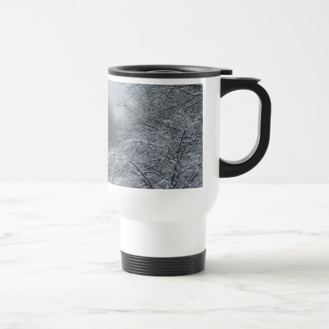 Mug De Voyage Arbres d'hiver (Droite)