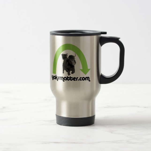 Mug De Voyage arc-en-ciel vert (Droit)