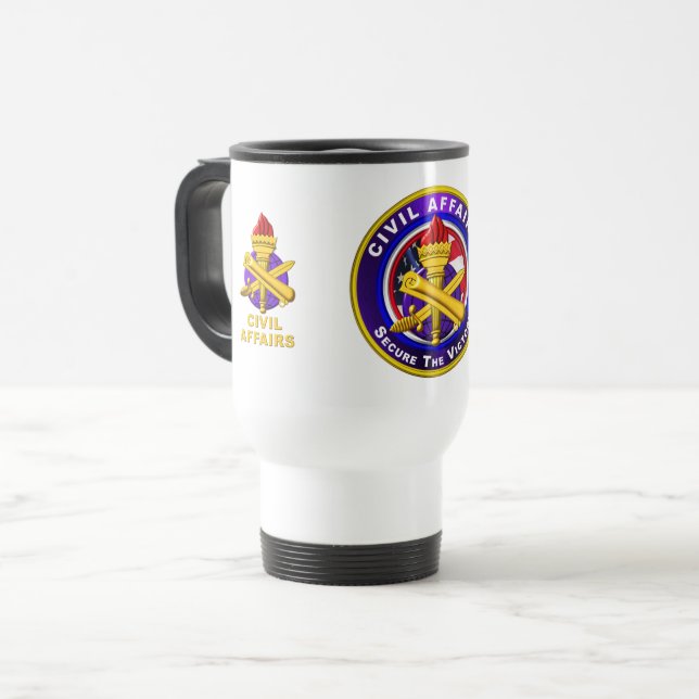 Mug De Voyage Armée civile (Devant gauche)
